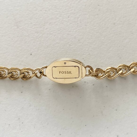 Fossil Gold Iconic Glitz Choker Necklace - Picture 7 of 7